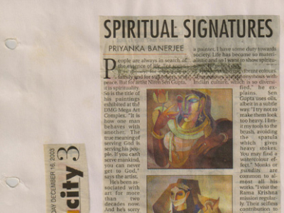pressclipping/2000s/Niren Sen Gupta, Spiritual Signatures, Dec.jpg